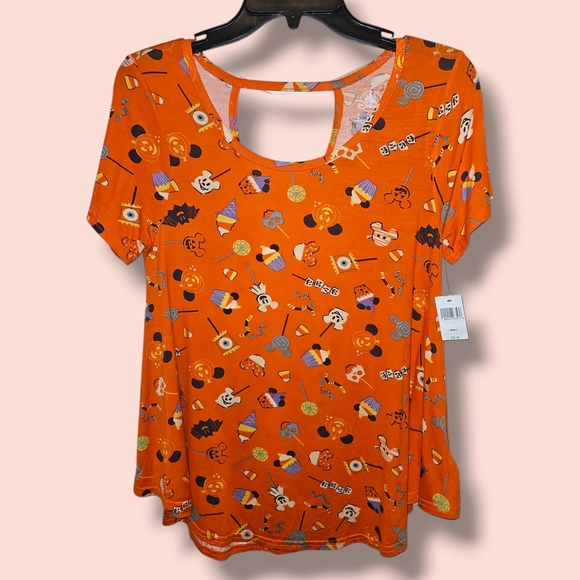 Disney Tops - Disney Halloween Short Sleeve Shirt New With Tags